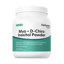 Fairhaven Health Myo-Inositol e D-Chiro Inositol Powder | 40:1 Ratio | Sano equilibrio ovarico e ormone per le donne* | Premium Vegan Supplemento per le donne | Non OGM | 180 Serve