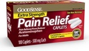 GoodSense Rilievo di dolore ad alta resistenza - Caplets di acetaminofene 500 mg - mal di testa, mal di muscolo, sollievo di artrite, 100 conte