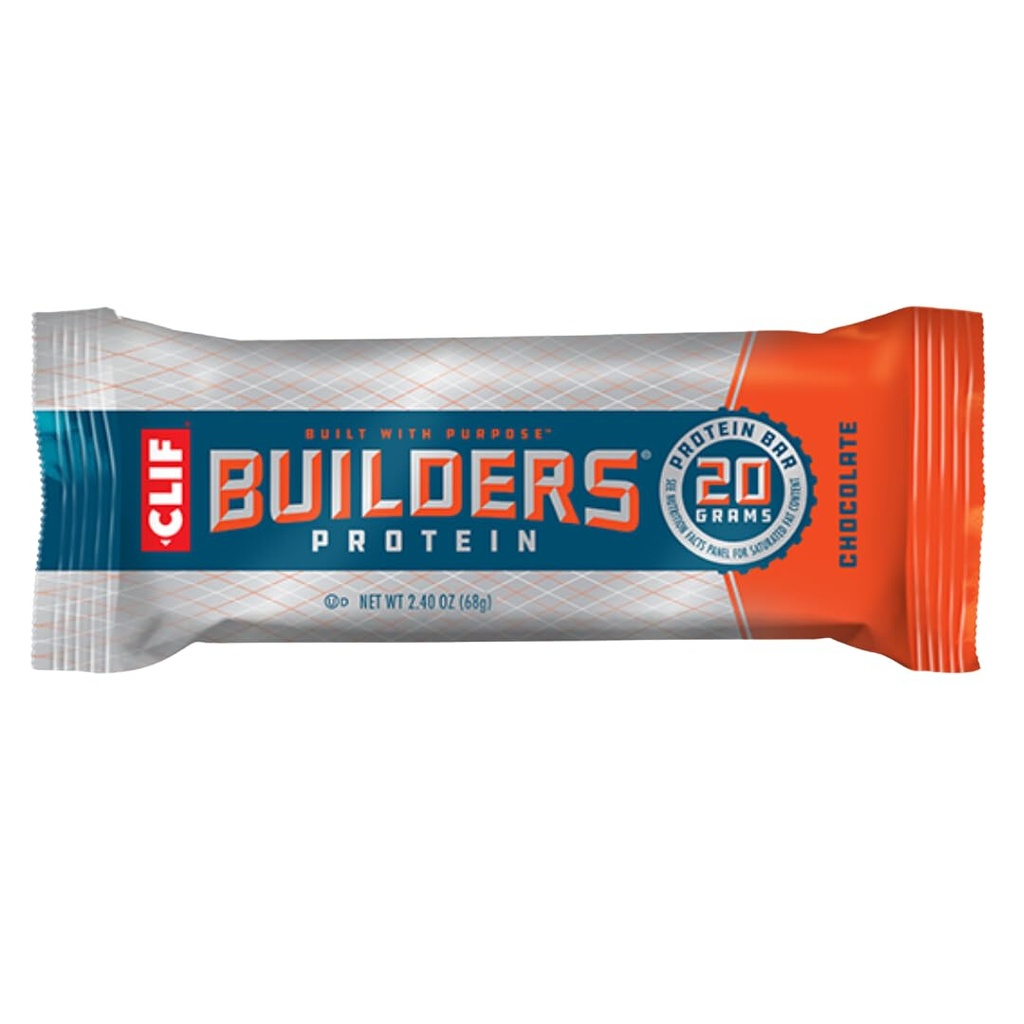 Clif Bar Builder's Bar Chocolate - 2.4 oz (12) (1 Caso)