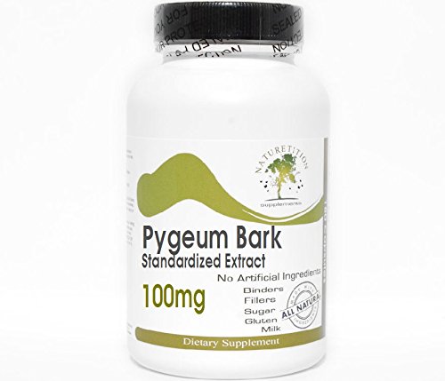 Pigeum Bark Estratto standardizzato 100mg 12% Phytosterols ~ 100 capsule - No Additivi ~ Integratori di natura