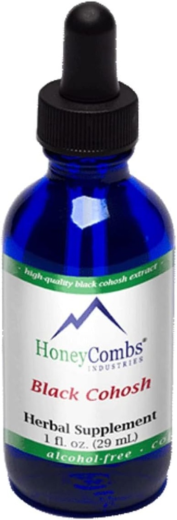 Estratto di liquido di cohosh nero - Integratore di erbe per il benessere delle donne - Pressed a freddo, senza alcool, 1 fl oz