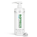 Biofreeze Professional Gel Pain Relief per il ginocchio, Neck, Hip, Joint, Spalla, & Simple Backache, Artrite Pain Reliever, Sore Muscolo Rilievo, Incolore Menthol Gel 32 Fl Oz