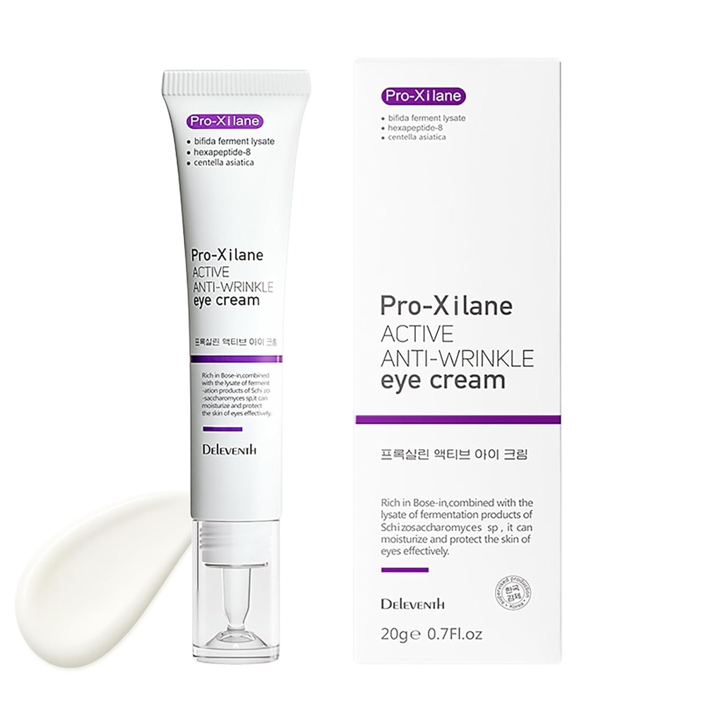 Crema per occhi antirughe 20g/anti-invecchiamento, antiossidazione, Fade Fine Lines, riduce rughe, Dark Circles & Puffiness per occhi giovanili e luminosi