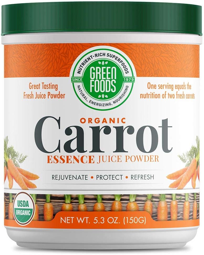 Green Foods - Carrot Essence, polvere da 5.3 oz
