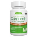 Igennus Advanced Curcumin C3 Complex, 300% Greater Absorption & Rapid Uptake, 95% Estratto standardizzato, 90 Serve, Etichetta pulita, Vegan Supplement, 1-a-Day, 90 Capsule