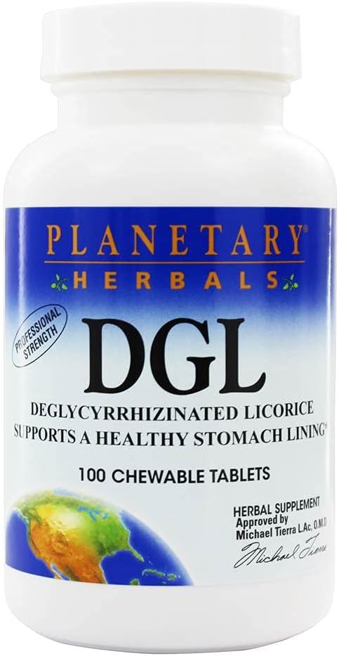 Erbe Planetari DGL liquirizia, 100 compresse