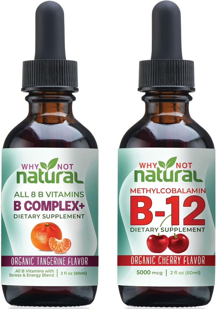 Perché non Natural B Complex e B12 Liquid Drops per l'energia