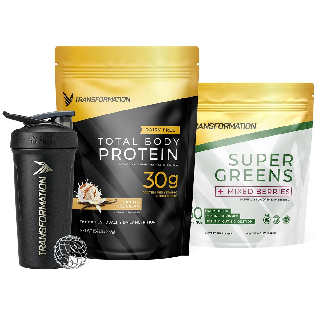 Polvere di proteina di Vanilla di trasformazione, Super Greens Superfood Polvere di succo verde e bottiglia di Shaker isolato di prestazione