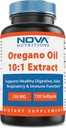 Olio di origano 250 mg 10:1 Estratto - Non-OGM & Gluten Free - Olio di origano pillole - Supporto immunitario - 120 Softgels