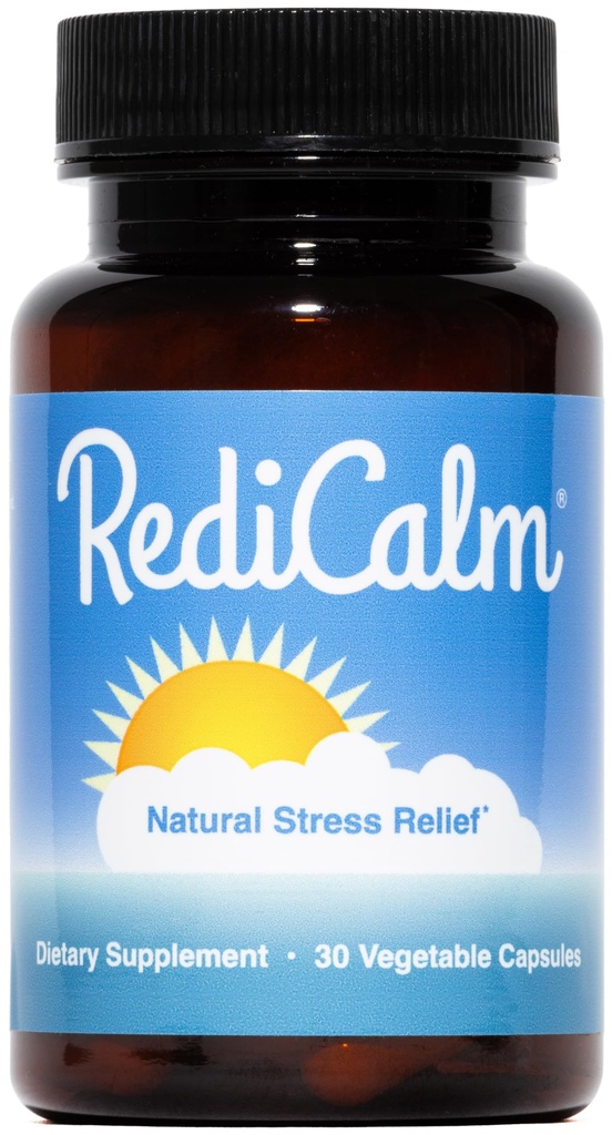 Natural Stress Relief Supplement - Non OGM, Vegan, Senza glutine