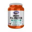 NOW Alimenti Nutrizione sportiva, Proteina di Pea Organica certificata 15 Grammi, Polvere non aromatizzata, 1.5-Pound
