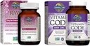 Integratore di resveratrolo del cuore del giardino di vita & integratori di zinco 30mg di alta potenza Zinco crudo e vitamina C supplemento multiminerale