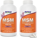 Ora MSM 1000mg, 400 capsule di veg (pacchetto di 2) metil-sulphonyl-Metano, Made in USA, supplemento di zolfo, non OGM, Vegan/Vegetarian Friendly