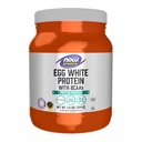 NOW Alimenti Nutrizione sportiva, Proteine bianche dell'uovo, 16 g Con BCAA, Polvere non aromatizzata, 1,2-Pound