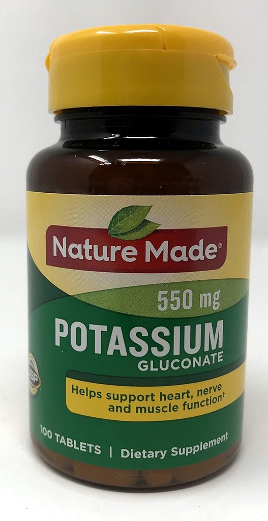 Natura fatta Gluconato di potassio 550mg Confezione da 2