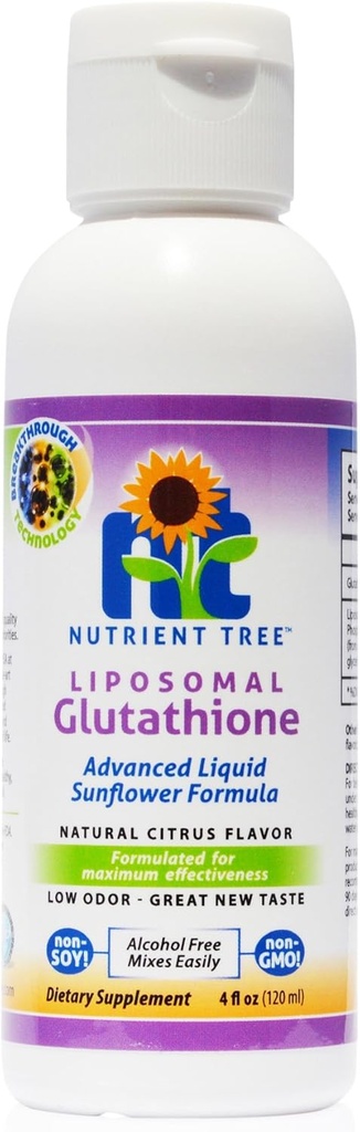 Liposomal Glutathione | Nuova Formulazione | Non-Soy Non-GMO | Made in USA