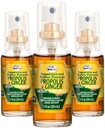Beelife Propolis Throat Spray– Miele rilassante & Ginger Propolis Spray- Natural Immune Support & Bee Propolis Extract-Antioxidants, Rich in Flavonoids & Artepillin, No Sugar, Gluten-Free- 3-Pack, 90ml