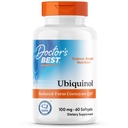 Migliore Kaneka Ubiquinol 100 mg supplemento per gli uomini e le donne - forma ridotta CoQ10, Coenzyme Q10 100mg per il supporto antiossidante & salute del cuore, Non OGM, senza glutine, Soy Free - 60 Softgels