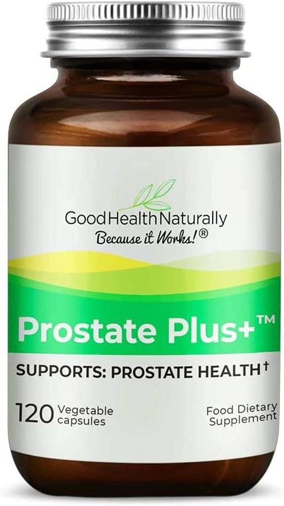 Prostate Plus+ - Supporto alla prostata | 120 Capsues - Buona salute naturalmente