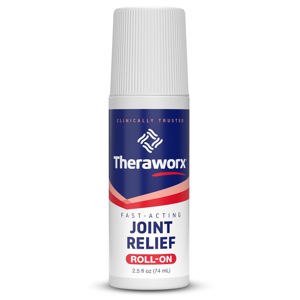Theraworx Relief Joint Roll-On Joint Discomfort & Inflammation Relief - 2.5 Oz - 1 Count