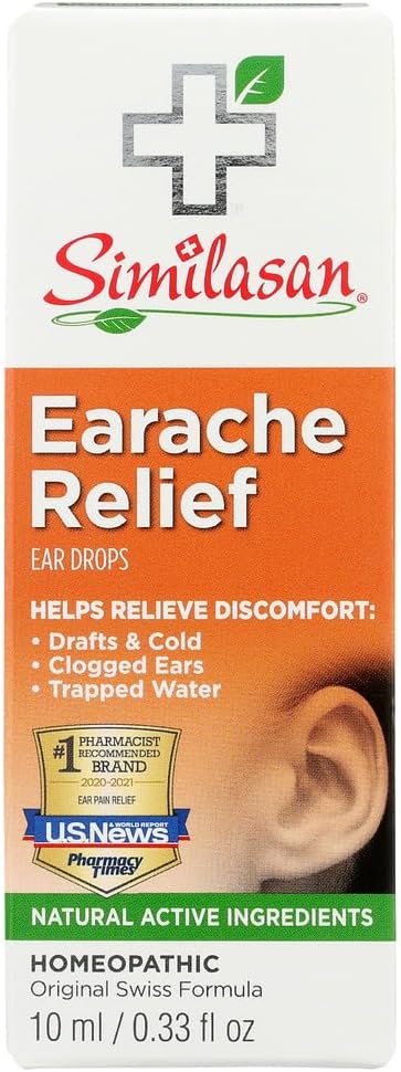 Similasan Earache Relief Ear Drops 10 mL ( Confezione di 2)