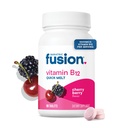 Vitamina B12 Sublingual 1000 mcg Melts | Cherry Berry Flavored | Vitamina B12 Dissolve Sotto Tongue Compresse con Acido Folico | Sugar Free | Methylcobalamin | 90 Count