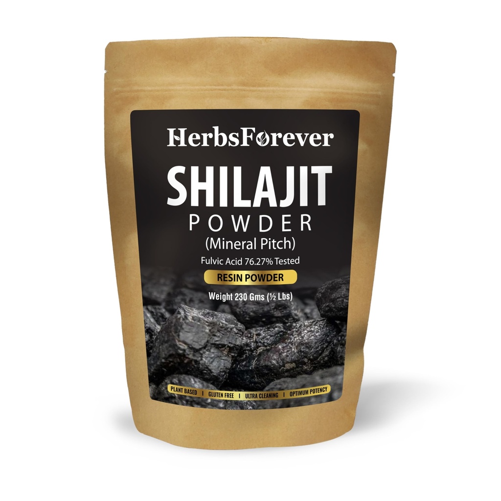 Estratto di concentramento generale dell'antiossidante dell'antiossidante della polvere di Shilajit di Herbsforever 6:1 8.11 oz 230 GMS