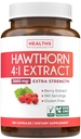 Super Potent Hawthorn Berry Extract Capsule - Hawthorn Berry Supplemento Fatto da Extra Forza Concentrato per sostenere il cuore e la salute digestiva - Vegan Non-GMO & Gluten Free (6 mesi di fornitura)