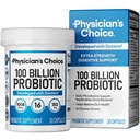 CHOICE 100 miliardi di Probiotici Avanzati - 16 Strains + Prebiotici Organici - Salute Digestiva & Gut - Supporta costipazione Occasionale, Diarrea, Gas & Bloating - Probiotici per Donne & Uomini