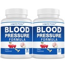 [2-Bottle Value Pack] Formula di pressione sanguigna di longevità -Scientifically formulata con Hawthorn & 12+ Qualità Tutte le erbe naturali