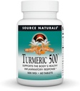 Fonte Naturals Turmeric, Supporta la risposta inflammatoria sana del corpo*, 500 mg - 60 compresse