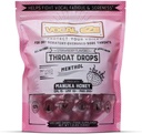 Vocal Eze Manuka Honey Strawberry UMF 10+ (MGO 265+) Menthol Cough Drops (120) | Lozenges for Sore, Hoarse, Fatigue, Dryness of Throat | Voice Support, Tutti gli ingredienti naturali e biologici