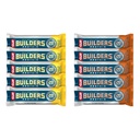 Costruzionisti CLIF - Burro di arachidi al cioccolato e aroma di mandorla alla vaniglia - Varietà Pack - Barre proteiche a base vegetale - Gluten Free - Non-GMO - Basso glicemico - 20g Protein - 2.4 oz. (10 Conte)