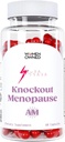 Knockout Menopause AM - Menopausa naturale + Perimenopause Multi-Symptom Relief per Flash Hot, Mood Swings, Weight Gain, Lack of Energy, Fatigue, Headaches (1 Mese di Alimentazione), 60.0 Count