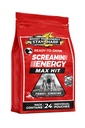 Screamin Energy Max Hit - Energy Shots Extra Strength with Ginseng & Caffeine - 100% B-1, B-2, B-3, B-6, B-7 e B12 Coffee Mocha, 24 Count