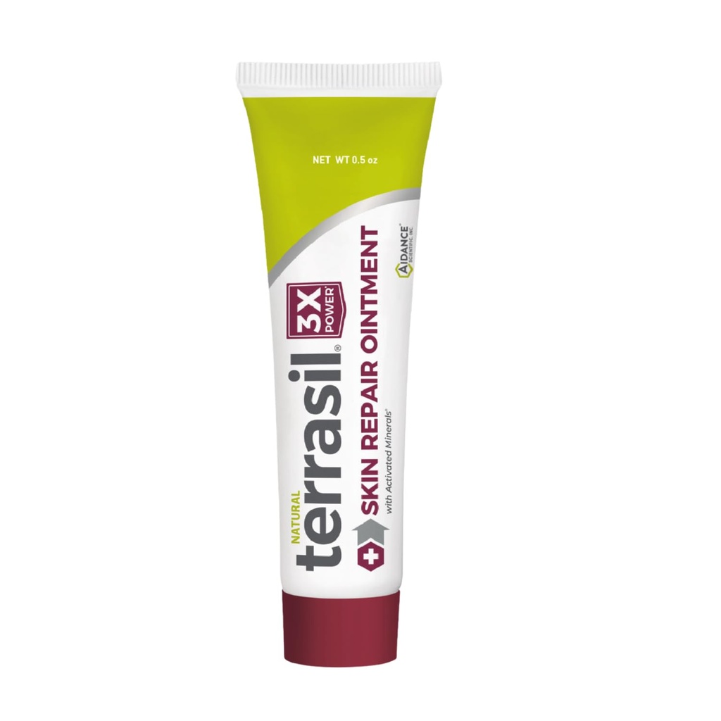 terrasil pelle di riparazione per la cheilite angolare, Folliculitis, Impetigo, Lichen Sclerosi, Boils, Keratolysis Pitted, Fast Relief & Supports Healing. Dermatologo testato e soluzioni anallergiche approvato (0.5 oz)