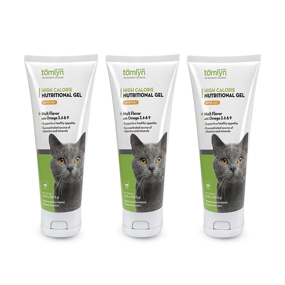 Nutri-cal per Gatti Alto Calorie Supplemento dietetico, 4.25-ounce Tube (Pack of 3)