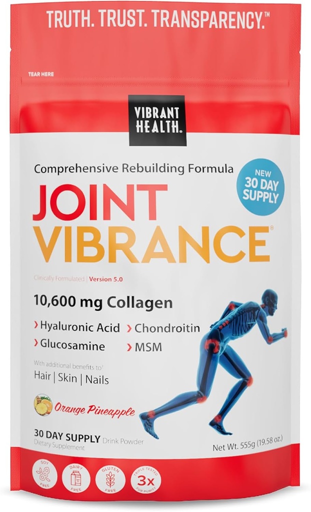 Salute Vibrante, Vibranza Congiunta, Supporto Comprehensive Joint e Cartilage, 30 Serve