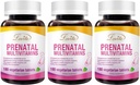 Vitamine Prenatali Lovita con Ferro 27 mg, Acido Folico 800mcg & Calcium, Vitamine Prenatali Vegane per le Donne Durante e Post Preganacy, Non OGM, 180 Pillole Prenatali Vegetariani (Pack of 3)