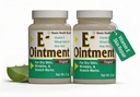 Brand di base - Vitamina E Ointment - 2oz - Miglioramento dell'umidità - Può aiutare a ridurre l'apparizione di cicatrici, marchi di stretch, linee di fine & rughe - 2-Pack