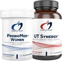 Progetti per la salute Vaginal Probiotic & UT Support Bundle - ProbioMed Women Probiotic (30 capsule) per Gut Health & Vaginal pH, UT Synergy (60 capsule) Supporto del tratto urinario con Hibiscus & D-Mannose