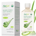 AloeCure USDA Organic Aloe Vera Juice Made In 12 Hrs of Harvest - Pure Aloe Juice Integratore digestivo naturale per sostenere la digestione, il sistema immunitario e l'acidità di stomaco bilanciata, bottiglia da 500ml