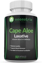 Cape Aloe Natural Laxatives for Constipation Relief- Promuove il movimento sano Bowel- Supplemento per gli uomini e le donne - Herbal Detox - 90 Capsules - Made in the USA by Neonutrix