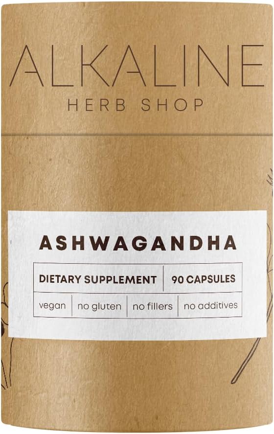 Alkaline Herb Shop Ashwagandha Supplemento 90 capsule