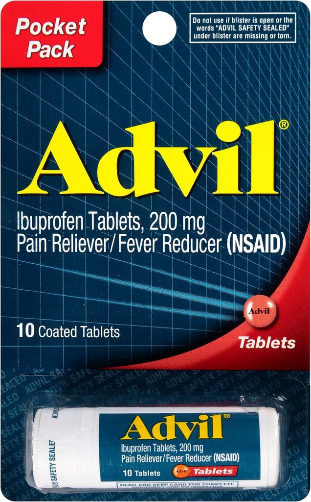 Advil Vial 10 compresse (Pack of 3)