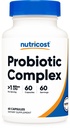 Nutricost Probiotic Complex (>1 miliardi di CFU) 60 capsule - Senza glutine, Non OGM