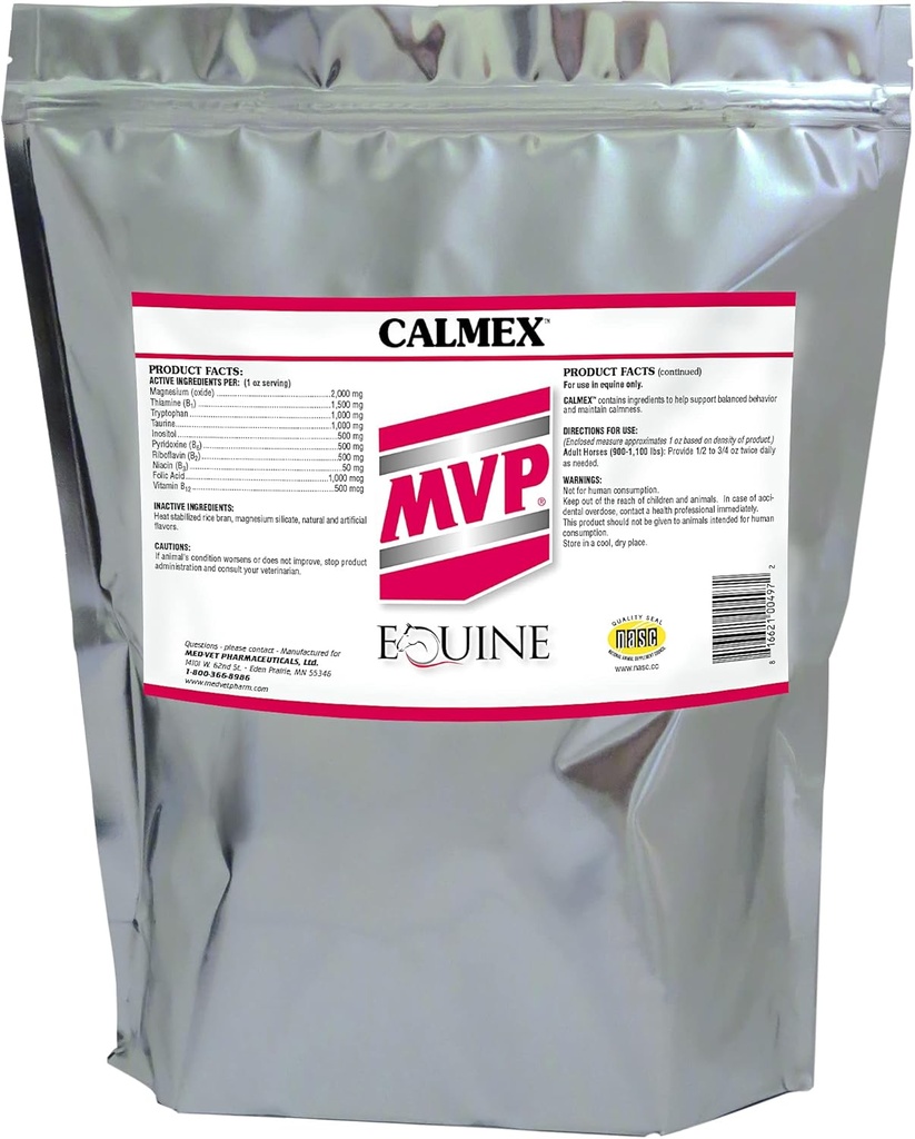 Calmex (10lb) per il supporto calmante in cavalli