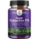 Difesa notturna Saw Palmetto per gli uomini - Saw Palmetto Estratto supplemento di prostata per gli uomini Aiuta a ridurre l'urgenza di frequenza di uranio notturno e la vescica iperattiva con l'erba di licopene e la melatonina