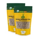 Detergente di sangue LifeBoost Tea Organic –Cleanses & Supports Rimozione naturale dei prodotti chimici di rifiuti di eccesso dalla camomilla.. Integratore di erbe
