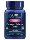 Estensione di vita Estrogen Balance Elite, Menopausa Supplemento di supporto, Equilibrio di ormone, Flash caldi, Maglioni notturni, Secchezza vaginale, Senza glutine, Non OGM, Vegetariano, 60 compresse.